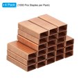 thumbnail image 3 of Unique Bargains Staples for Stapler, 4 Pack(1000Pcs Staples Per Pack) #10 Mini 3/16 Inch Length Staples Jam Free Rose Gold, 3 of 7