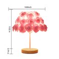 thumbnail image 3 of LSLJS Lampe de Table Ajustée Fleur Lampe de Bureau Déco Maison Saint-Valentin Éclairage LED Mariage Fleur Immortelle Cadeau Lampe de Table, Lampe de Bureau, 3 of 7