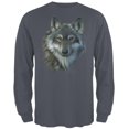 thumbnail image 1 of Timber Wolf T-shirt à Manches Longues pour Hommes Face, 1 of 1