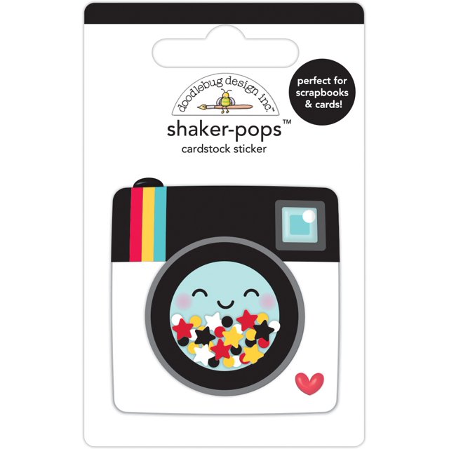 Doodlebug Autocollants 3D Shaker-Pops - Souvenirs Magiques