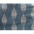 thumbnail image 4 of oneOone Georgette Viscose Fabric Stripe Ikat Print Fabric By Yard 42 Inch Wide, 4 of 4