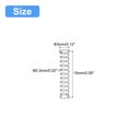 thumbnail image 2 of Unique Bargains Compression Spring, 5 Pack 304 Stainless Steel, 3mm OD, 0.3mm Wire, 15mm Length, 2 of 6