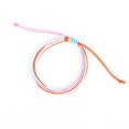 thumbnail image 1 of Braided Bracelet Adjustable Chic Multicolor Aesthetic Jewelry Drawstring Handcrafted Hand Rope Women Accessories for Teen Girls Pink+Orange, 1 of 9