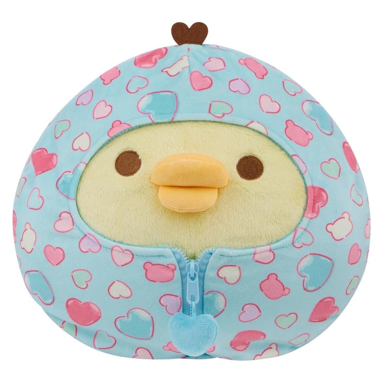 Kiiroitori San-X Original Hearts: Sleeping Bag Plush