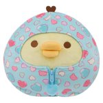Kiiroitori San-X Cœurs originaux: peluche de sac de couchage
