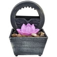 thumbnail image 3 of Desktop Water Fountain, USB Tabletop Fountain Lightweight Compact 3V With Stones For Office For Living Room For Bedroom, 3 of 8
