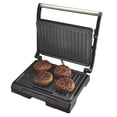 thumbnail image 2 of Hamilton Beach Electric Panini Press & Compact Grill, Indoor Sandwich Maker & Contact Grill, Nonstick Plates, 1000 Watts, Model 25441MNC, 2 of 6