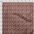 thumbnail image 4 of oneOone Cotton Poplin Maroon Fabric Abstract Bird Craft Projects Decor Fabric Printed By The Yard 42 Inch Wide, 4 of 4