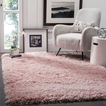 SAFAVIEH Polar Abbot Solid Extreme Plush Shag Area Rug