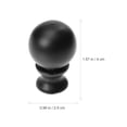 thumbnail image 2 of Shisuyan Table Lamp Fittings Black Aluminium Alloy 4Pcs 1.6x1In, 2 of 8