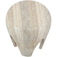 thumbnail image 4 of Meridian Furniture Moxie Travertine Concrete Indoor / Outdoor End Table, 4 of 7