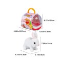 thumbnail image 3 of LSLJS Children's Toy Set Plush Toys Electric Rabbit Simulation Puppy Will Walk Will Bark Will Nodding Wagging Tail Children's Play House Toys Kids Toys, 3 of 9