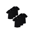 thumbnail image 1 of OTECKA Men's Supima Cotton Crew Neck T-Shirt Slim-Fit with Moisture-Wicking -6 Packs, 1 of 5