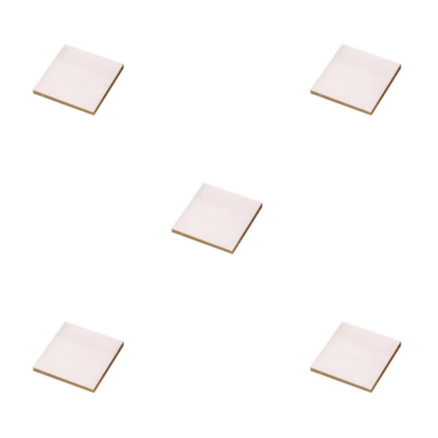 Decodeary 50pack/lot PET Made Sticky Notes Wide Application In School And Office Transparent Sticky Notes 5Set