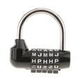 thumbnail image 2 of Cadenas à Combinaison à Cadran 5 Lettres Serrure de Sécurité, 2 of 7