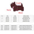 thumbnail image 3 of Kcodviy Pet Dog Shirt Rabbit Dog Clothes Medium Print Warm Coat Sweatshirt Winter Clothes for Dogs Vest Pets Cat Warm Clothes for Dogs for Winter Clothes, 3 of 3