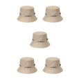 thumbnail image 3 of kurtrusly 1/2/3/5 Sun Protection Fisherman Cap With Breathable And Comfortable Sunscreen Sunscreen Fisherman Cap khaki 58cm 5PCS, 3 of 6