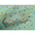 thumbnail image 4 of oneOone Cotton Poplin Fabric Honeycomb & Honey Bee Insect Decor Fabric Printed BTY 42 Inch Wide, 4 of 4