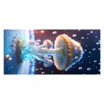 thumbnail image 2 of Dvkptbk Beach Towel Microfiber Beach Towel Super Lightweight Colorful Bath Towel Sandproof Beach Blanket Multi-Purpose Towel for Travel Swimming Pool 30x60 Inch Beach Essentials on Clearance, 2 of 8