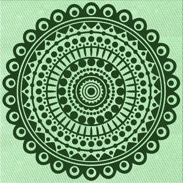 Ahgly Tapis d'Intérieur Lavable en Machine Carré Vert Émeraude Profond, 8 Pieds Carré