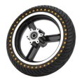 thumbnail image 3 of Ensemble de Moyeu de Pneu de Trottinette Électrique, Réglage Flexible de la Roue avant pour Entretien Jaune, 3 of 8
