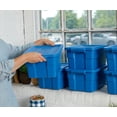 thumbnail image 2 of 11.3 L (3 gal.) Roughneck® Tote- Blue, 2 of 4
