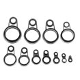 thumbnail image 4 of koolsoo 45pcs en Acier Inoxydable et en Céramique Télescopiques Guide Canne à Pêche Ligne S DIY, 4 of 9