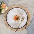 thumbnail image 2 of Hometrends Palm Bamboo Melamine Dinner Plate 10.4 Inch, 2 of 5
