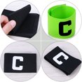 thumbnail image 3 of 4Pcs Professional Captain Armbands Wear-resistant Football Bands Reusable Basketball Bands, 3 of 8