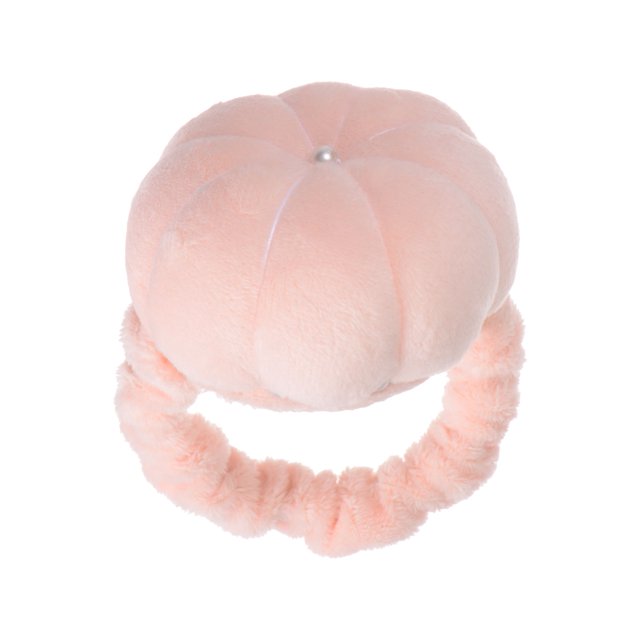 Unique Bargains Wrist Pin Cushions Band Pincushion with Adjustable Elastic Strap, Light Pink