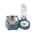 thumbnail image 2 of Fridja Sales Cats Bowl Two In one Drinking Water Dog Water Bowl Rice Bowl Pet Bowl Drinking Water Feeding All one Suitable for Dogs and Cats To Live and Drink Water, 2 of 6