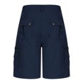 thumbnail image 4 of LSLJS Men Casual Fashion Solid Shorts With Multi-pocket Button Zipper Shorts Pants, Mens Shorts Summer Clothes, 4 of 5