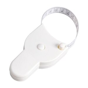 EcoNesxp 1 Ensemble de mesures de bande de corps de pouce blanc comprend la mesure de ruban de tissu d'épingle et de bouton