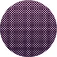 thumbnail image 1 of Ahgly Company Tapis Rond Lavable en Machine Intérieur Transitionnel Orchidée Violet, 5 Pieds Rond, 1 of 7