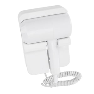Séchoir à cheveux de l'hôtel,1300W Séchoir à cheveux avec support, séchage rapide 2 Niveaux Température, Sèche-cheveux muraux pour la salle de bain de l'hôtel