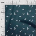 thumbnail image 1 of oneOone Cotton Poplin Fabric Bird Ikat Print Fabric BTY 56 Inch Wide, 1 of 3