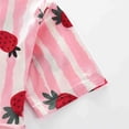 thumbnail image 4 of FAOWME Chemise de Nuit Princesse à Manches Courtes Imprimée Printemps Été pour Filles Bébé Rouge 2-3 Ans, 4 of 6