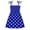 Blue, variant on Swstbby Summer Savings Clearance 2025! Girls Summer Dress, Kids Baby Girls Dress Beach Dresses Casual Sleeveless Princess Summer Dress Black 2-3 Years