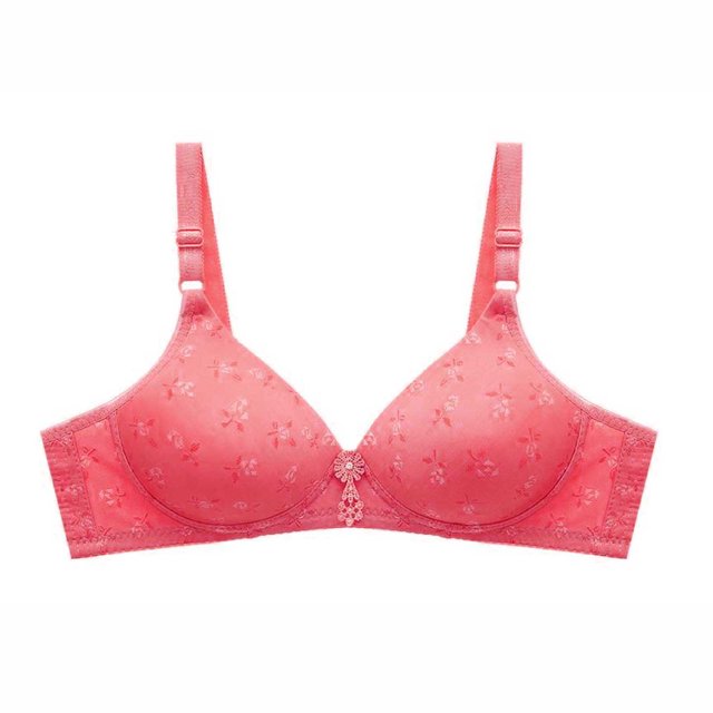 Soutien-gorge Confortable Couleur Unie Sans Armatures