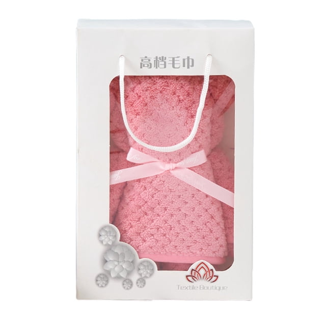Ingenious Warp Knitted Pineapple Reseau Towel Gift Bear Towel High Density Coral Fleece Gift INS Style