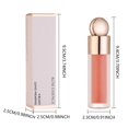 thumbnail image 3 of Liquid For Makeup Tinted Blusher Glow For Cheeks High Pigment Soft Creamy Long Wearing Blendable Lightweight Cover, Makeup White Blusher, 3 of 6