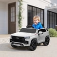 thumbnail image 2 of Aosom 12V Licensed Chevrolet TAHOE Ride on Car, Toddler Electric Car White, 2 of 9