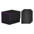 thumbnail image 2 of Card Deck Box with Closure Collectible Cards Container Card Holder Black, 2 of 8
