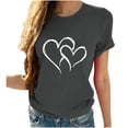 thumbnail image 1 of Birdeem T-Shirts à Manches Courtes Imprimé Tournesol pour Femmes et Filles Grande Taille, 1 of 1