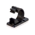 thumbnail image 1 of C2G 43053 0.68 Inch Self-Adhesive Cable Clamp Multipack (50 Pack) TAA Compliant, Black, 1 of 4