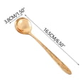thumbnail image 2 of Handmade Copper Engraved Spoon | Long Handle Soup Spoon | Western Tableware for Dining | Kitchen Utensil for Soup, Dessert, Coffee & Tea | Home & Restaurant Tableware, 2 of 5