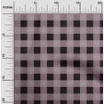 thumbnail image 1 of oneOone Viscose Chiffon Fabric Gingham Check Printed Fabric 1 Yard 42 Inch Wide, 1 of 4