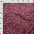 thumbnail image 3 of oneOone Polyester Spandex Dark Magenta Fabric Butterflies Sewing Craft Projects Fabric Prints By Yard 56 Inch Wide, 3 of 4
