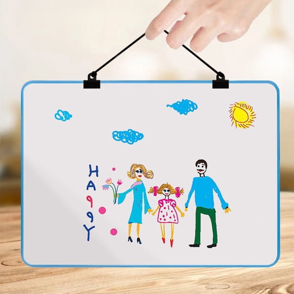 Amzcrzy Fournitures pour la Maison et le Bureau, Rangement et Organisation de Bureau, Tableau d'Écriture Magnétique Double Face Tableau de Mémorandum Adapté au Bureau à la Maison Étudiant École Tableau Blanc 5 ml, Tableau d'Écriture en Métal