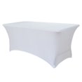 thumbnail image 1 of Elastic Tablecloth Decorative Close-fitted Unique Banquet Rectangular Table Cover, 1 of 5